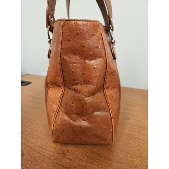 Kate Spade vintage brown leather shoulder bag. - Picture 3 of 14